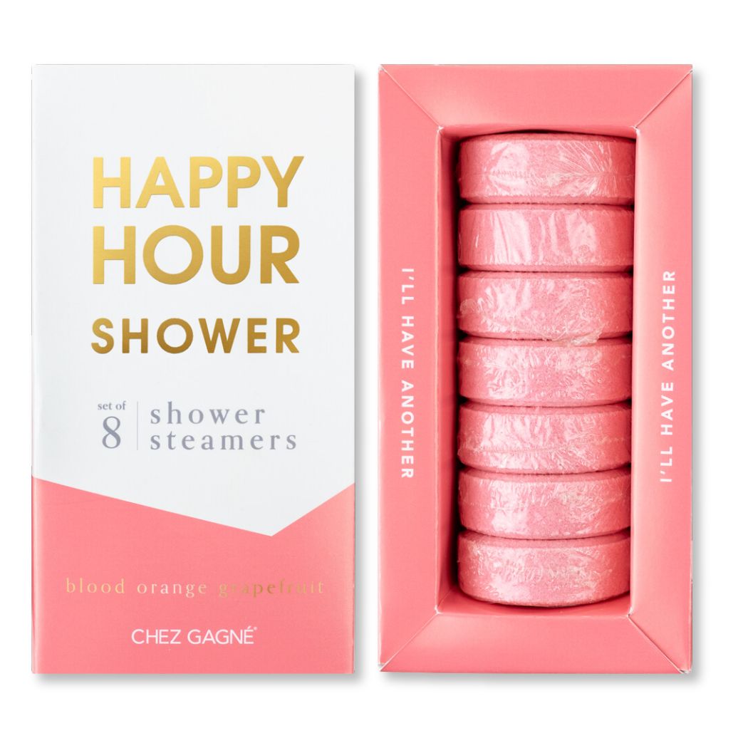 Happy Hour Shower Shower Steamers - Blood Orange Grapefruit