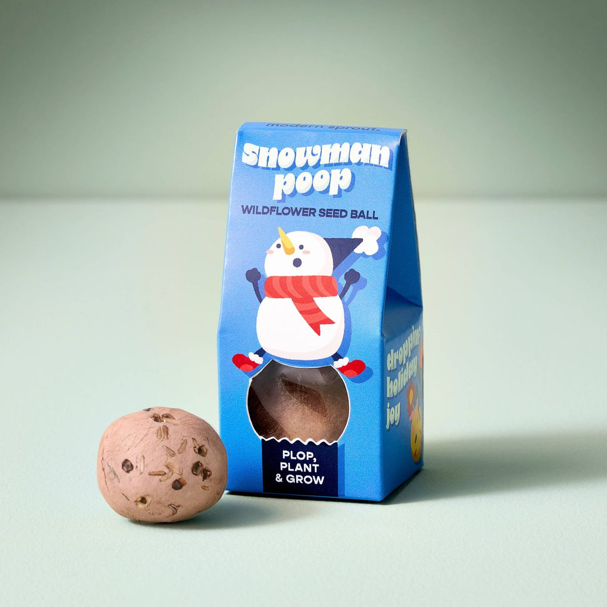 Jingle Plops Stocking Stuffer - Snowman Poop