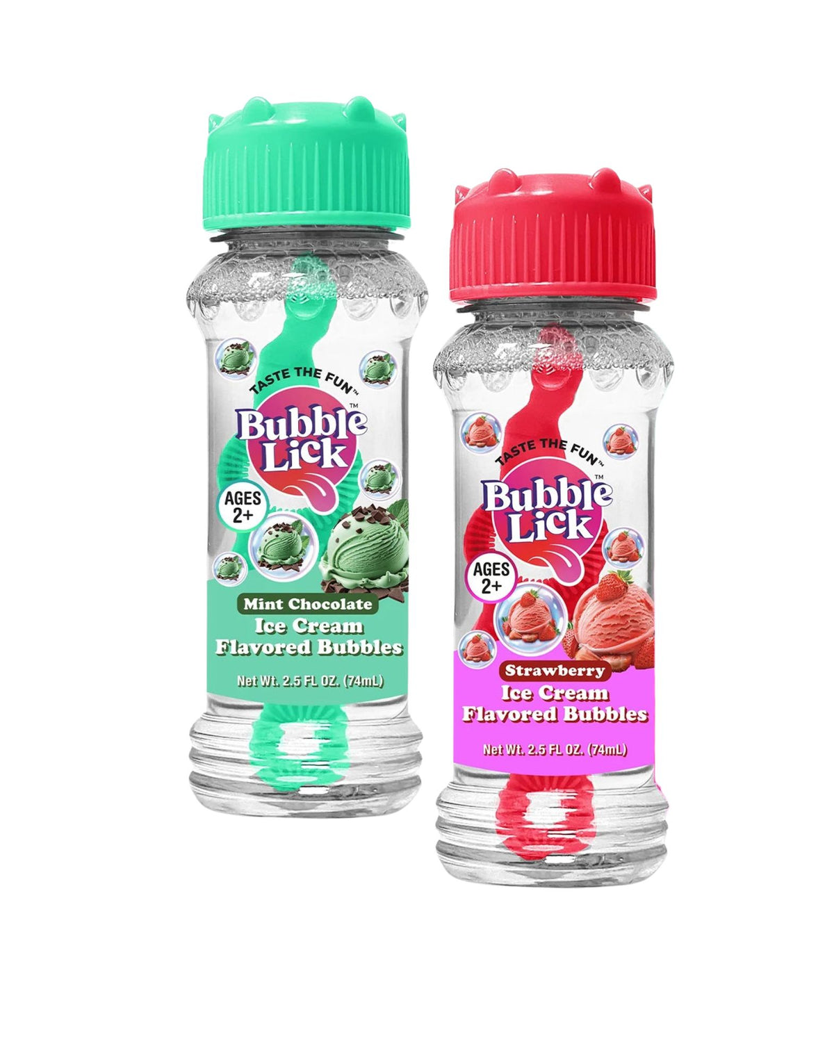 Ice Cream Flavored Bubbles-4 Flavors
