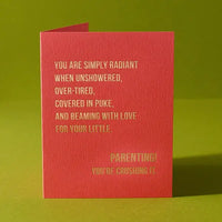 'Parenting Is Freaking Hard' Greeting Card