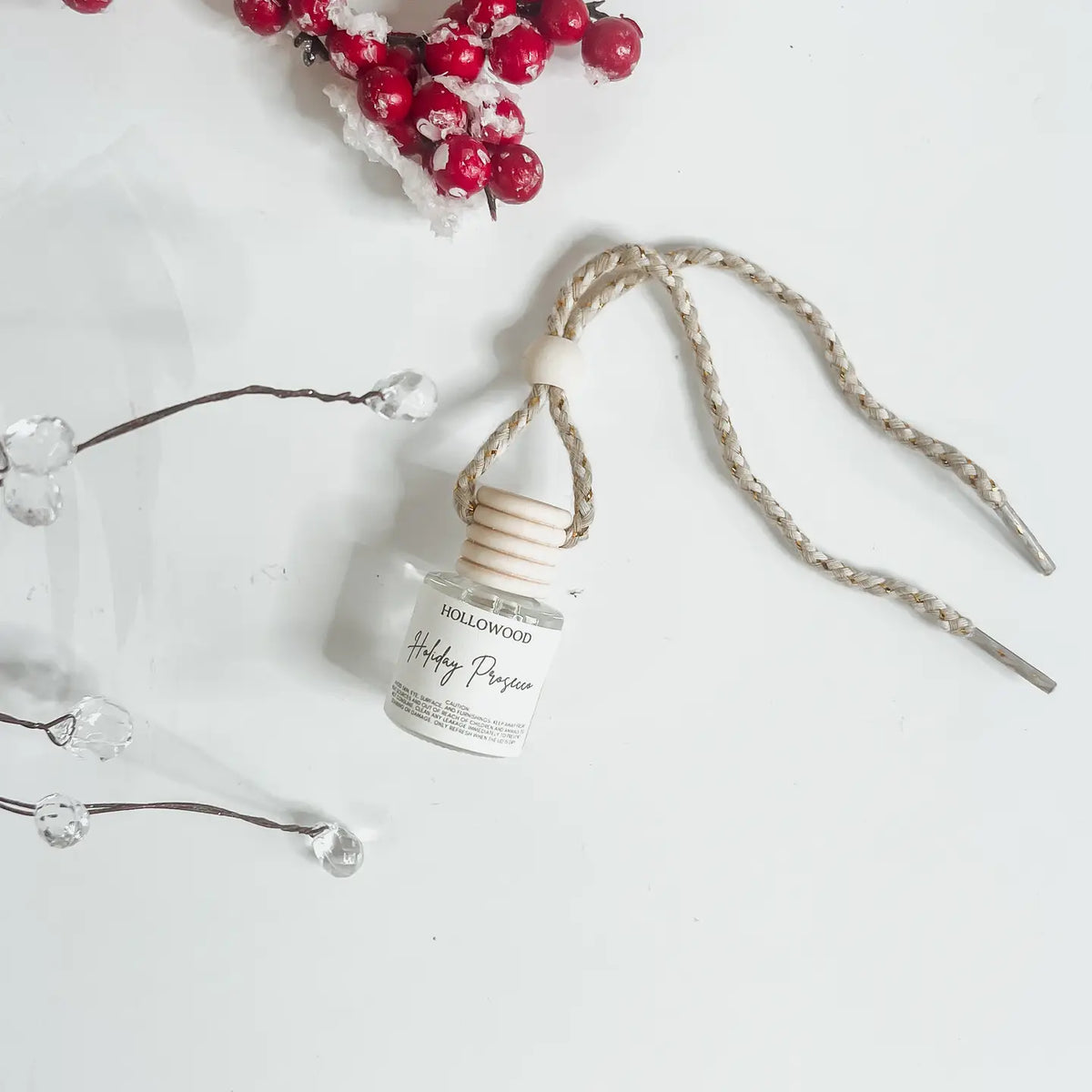 Holiday Prosecco Car Diffuser