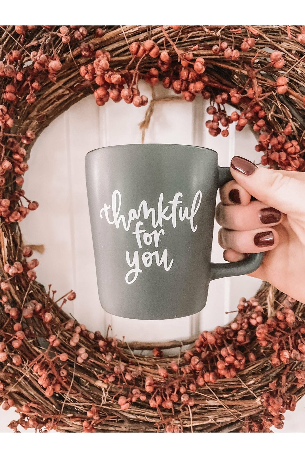 Thankful For You Mug