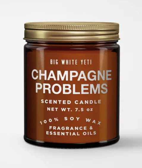 Champagne Problems Candle