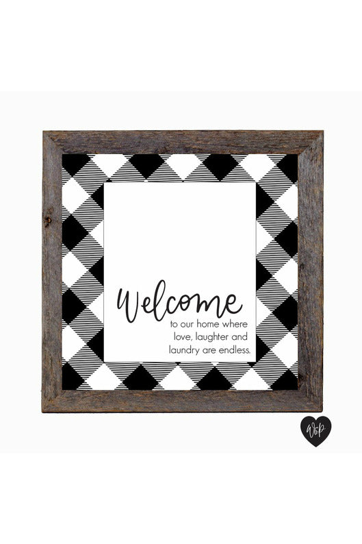 Welcome to Our Home Double-Sided Print-Home Goods-Wild & Precious