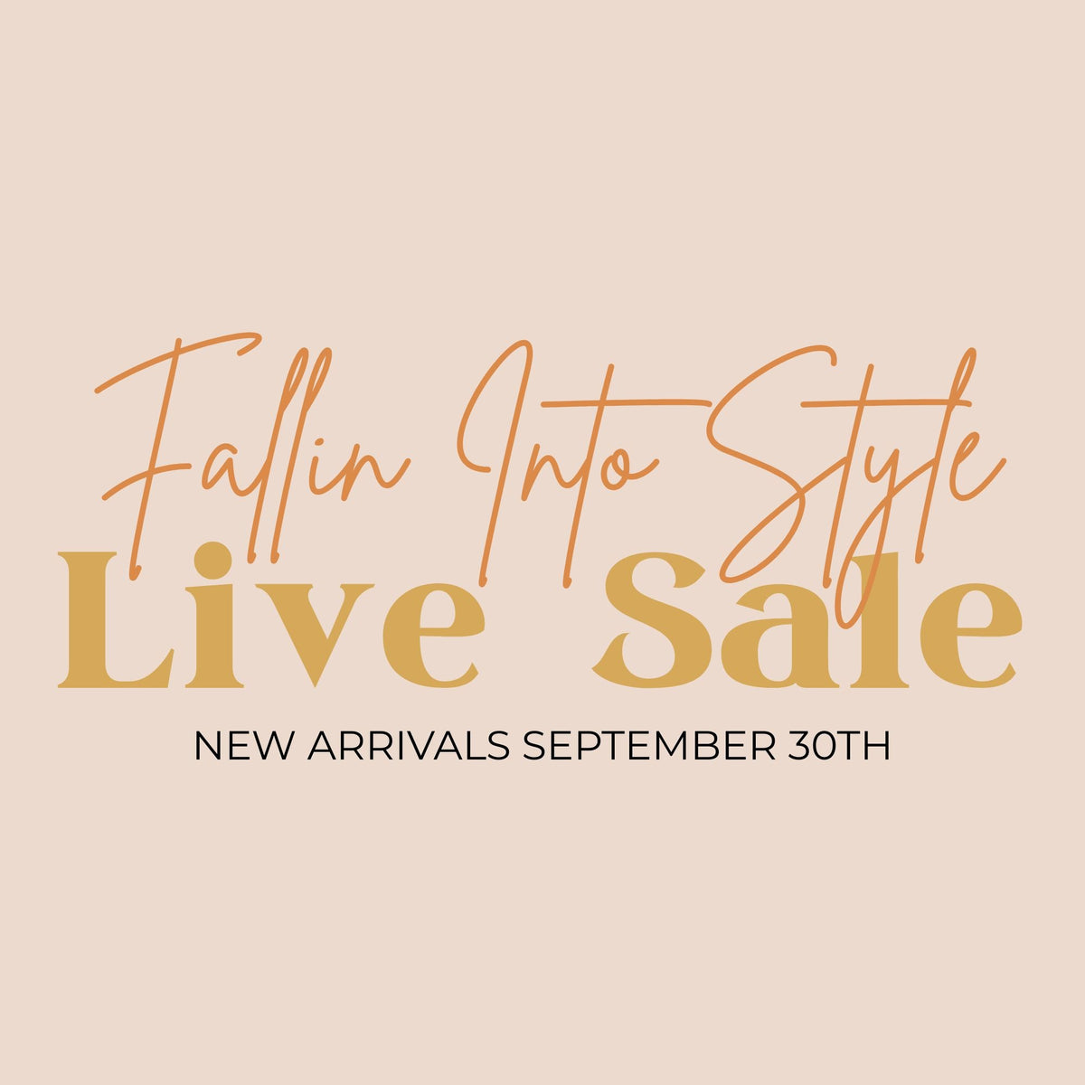 Fallin' Into Style : 9/30 New Arrivals