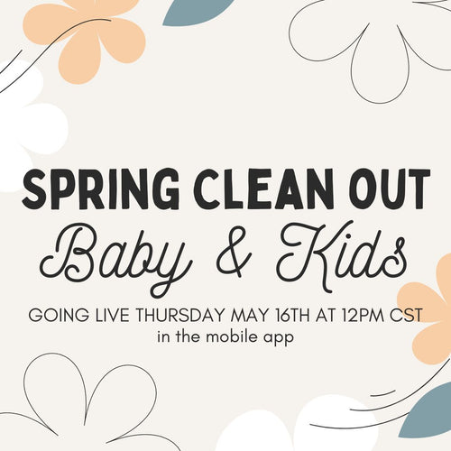 Baby & Kids Spring Cleaning