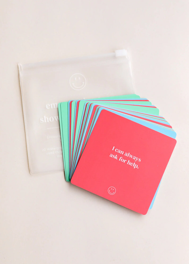 Shower Affirmation Cards - Teens