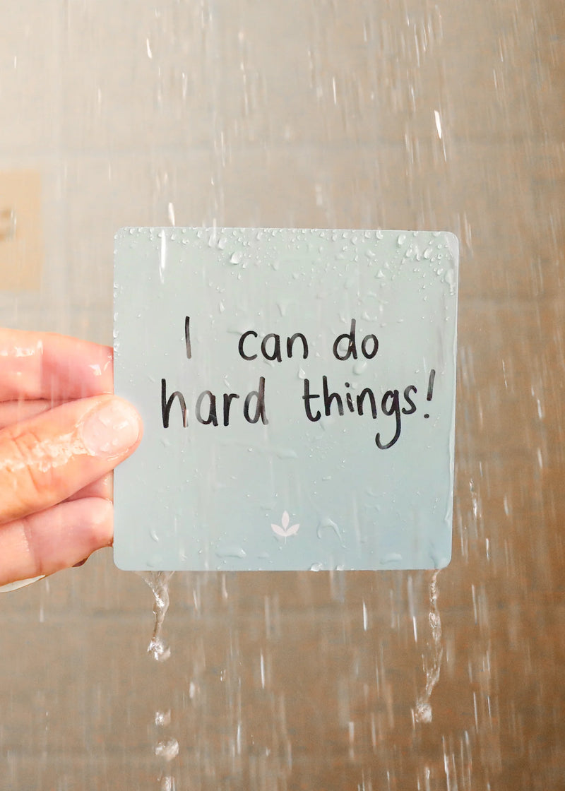 Shower Affirmation Cards - Note To Self