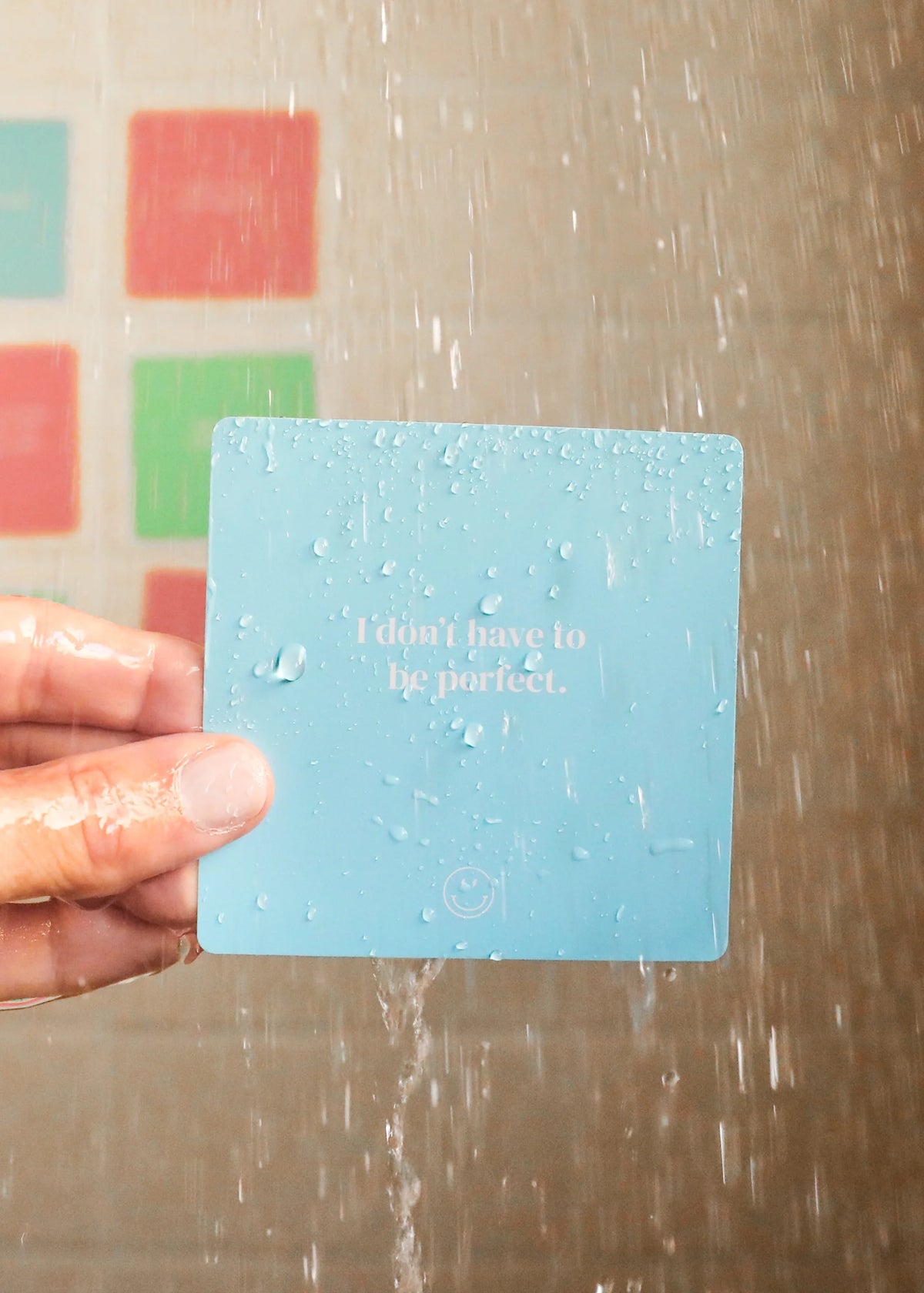 Shower Affirmation Cards - Teens