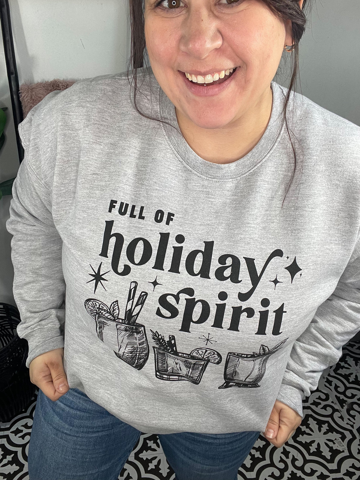 Full of Holiday Spirit Crewneck