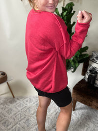 USA Puff Print Sweatshirt