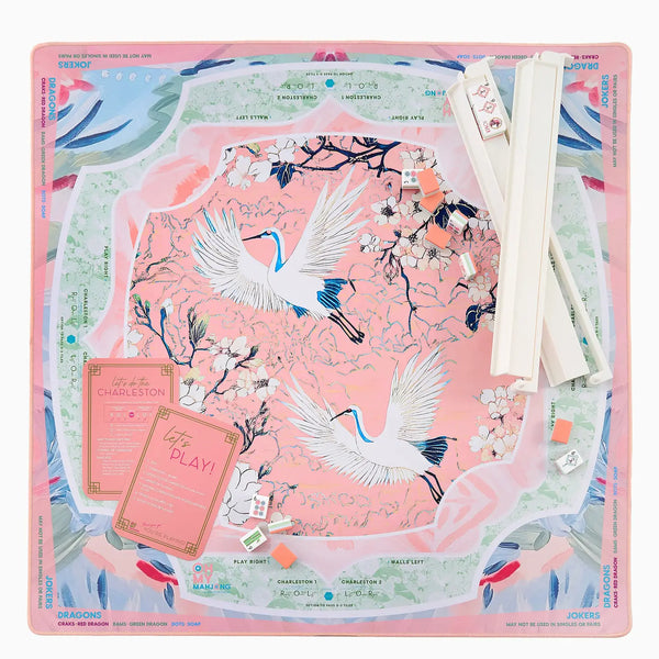 Heron Bird Mat - OH MY MAHJONG