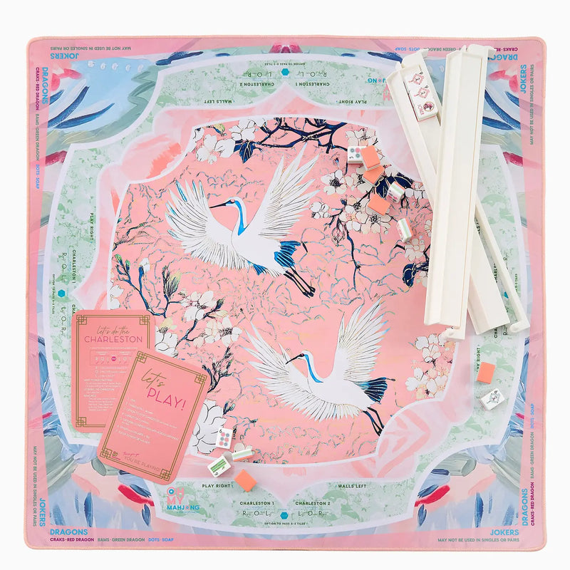 Heron Bird Mat - OH MY MAHJONG