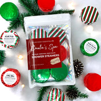 Santa's Spa Shower Steamers - 6 Pack