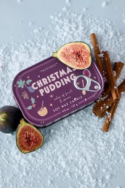 Christmas Pudding 4.5oz Candle Tin