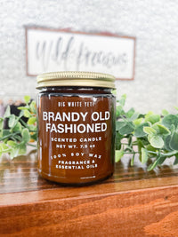 Brandy Old Fashioned Amber Candle
