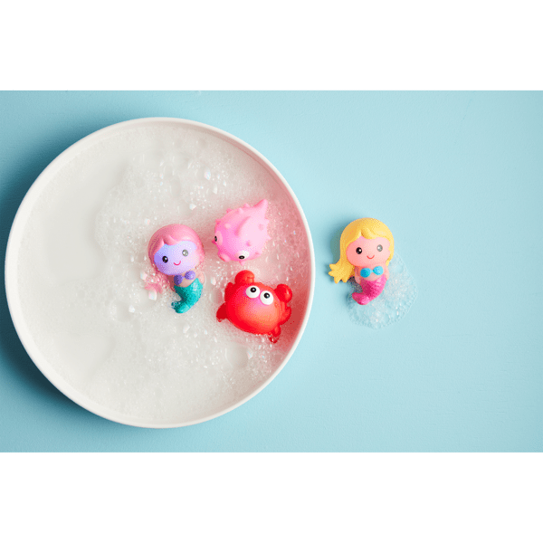 Mermaid Light Up Bath Toy Set