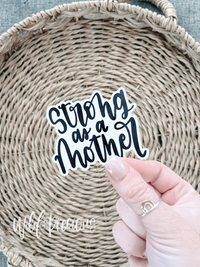 Strong as a Mother Sticker