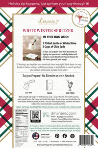 White Winter Spritzer Craft Cocktail Slush Mix