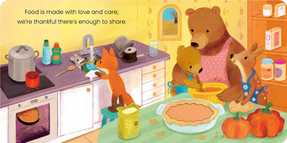 Thanksgiving Friends Board Book