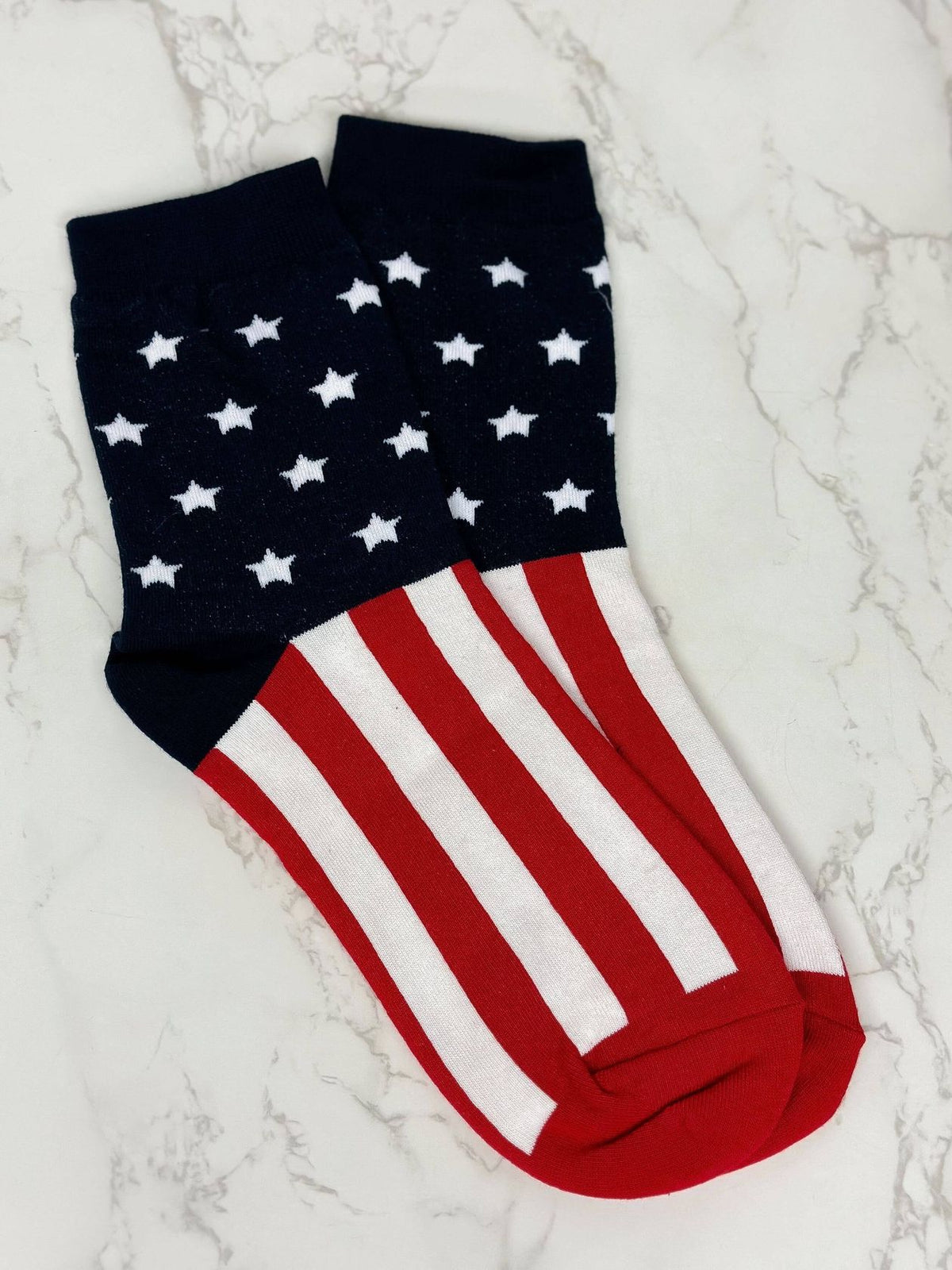 American Flag Socks**