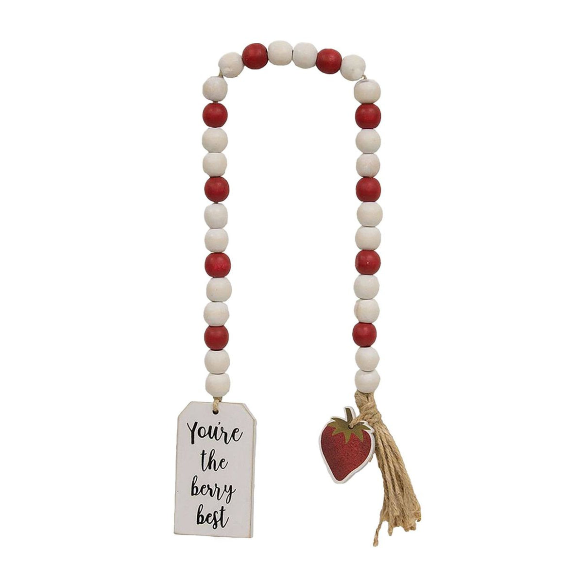 You’re the Berry Best Strawberry Bead Garland**