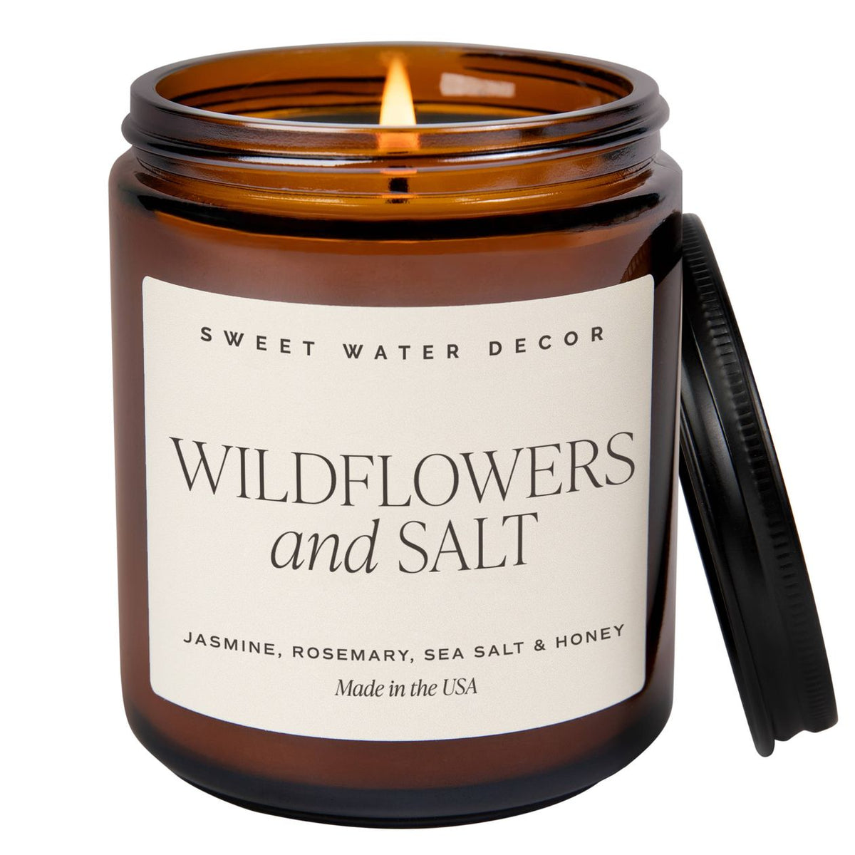 Wildflowers and Salt Soy Candle