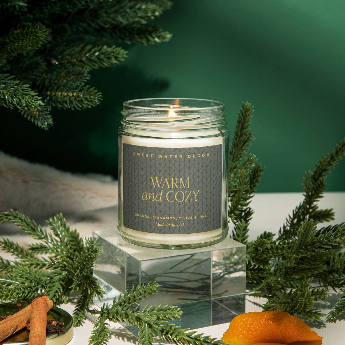 Warm and Cozy Soy Candle