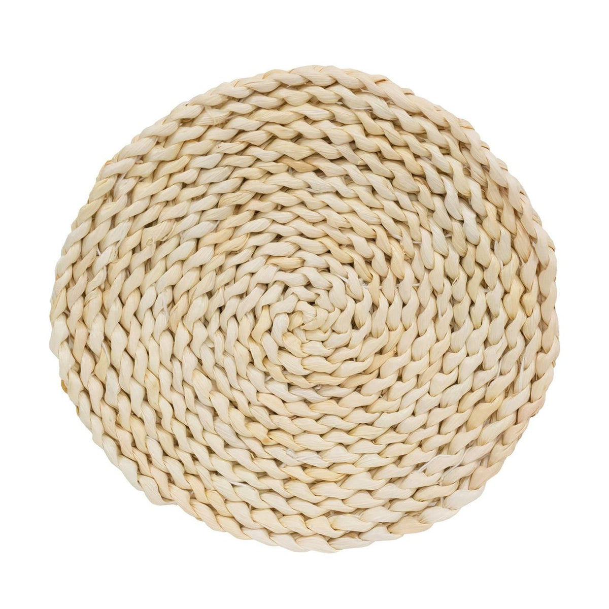 Wicker Round Candle Mat