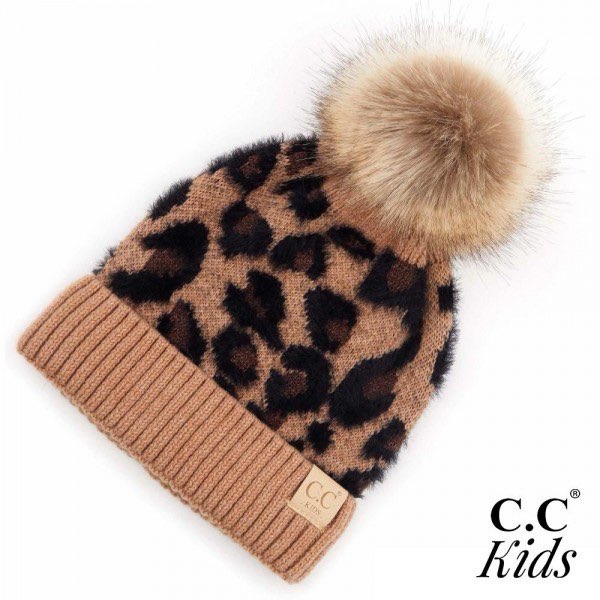 Kids Leopard Beanie - NC