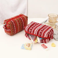 Red Sweater Makeup Bag