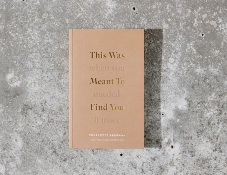 This Was Meant To Find You When You Needed It Most - Book