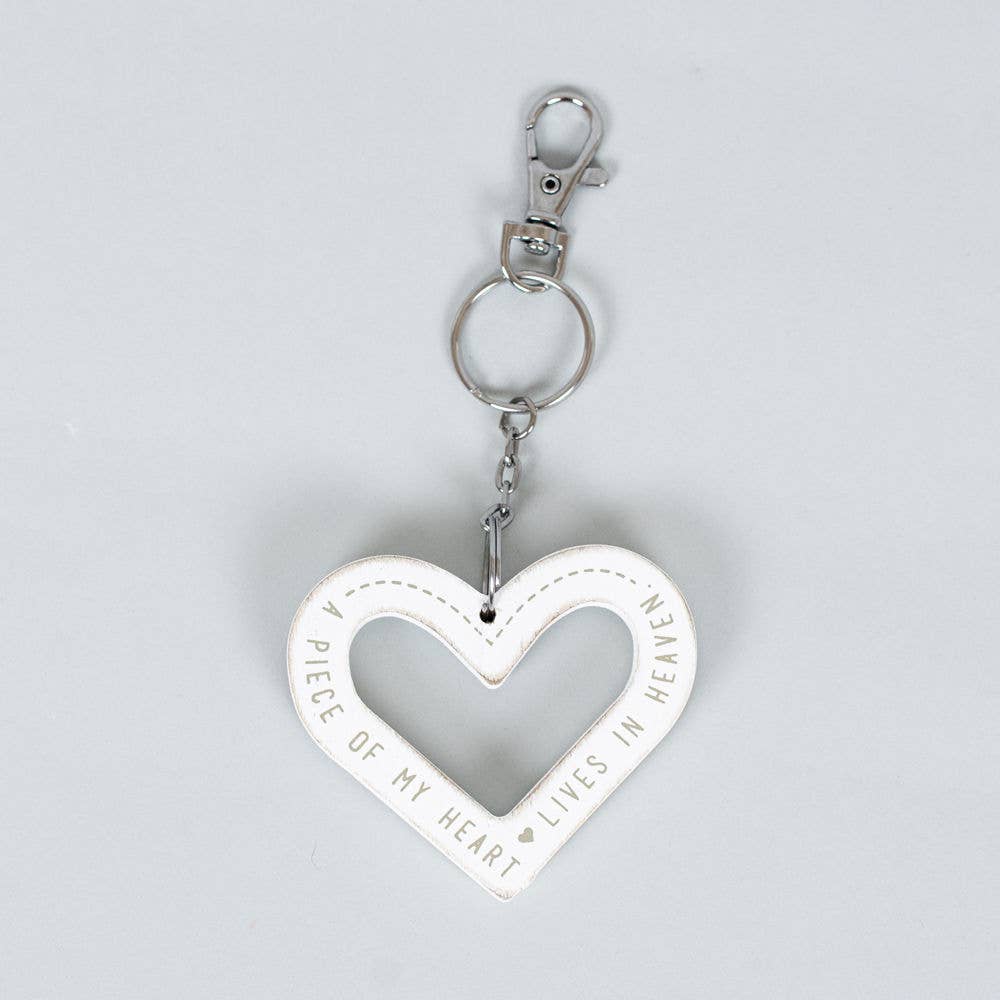 Piece Of My Heart Keychain