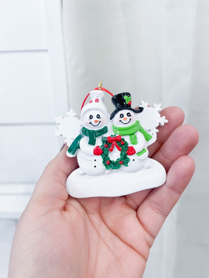 Coupe Snowman Ornament