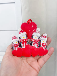 Penguin Family of 4 Ornament