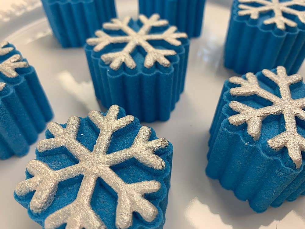 Mini Snowflake Bath Bomb