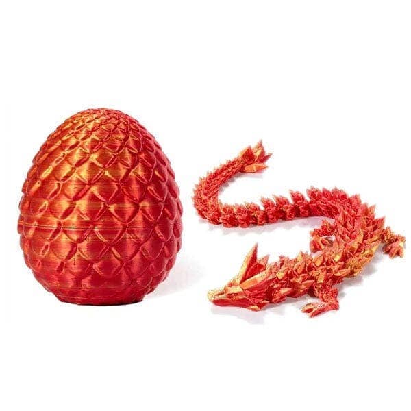 Dragon Scale Egg Fidget Toy - Orange