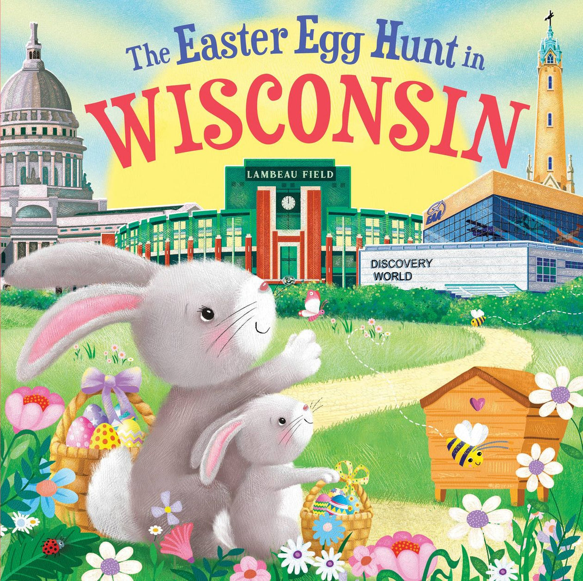 The Easter Egg Hunt in Wisconsin Kids Book