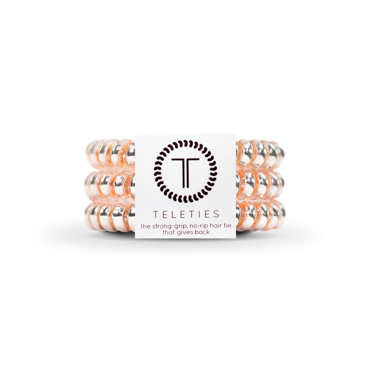 Teletie Small Hair Ties - Millennial Pink