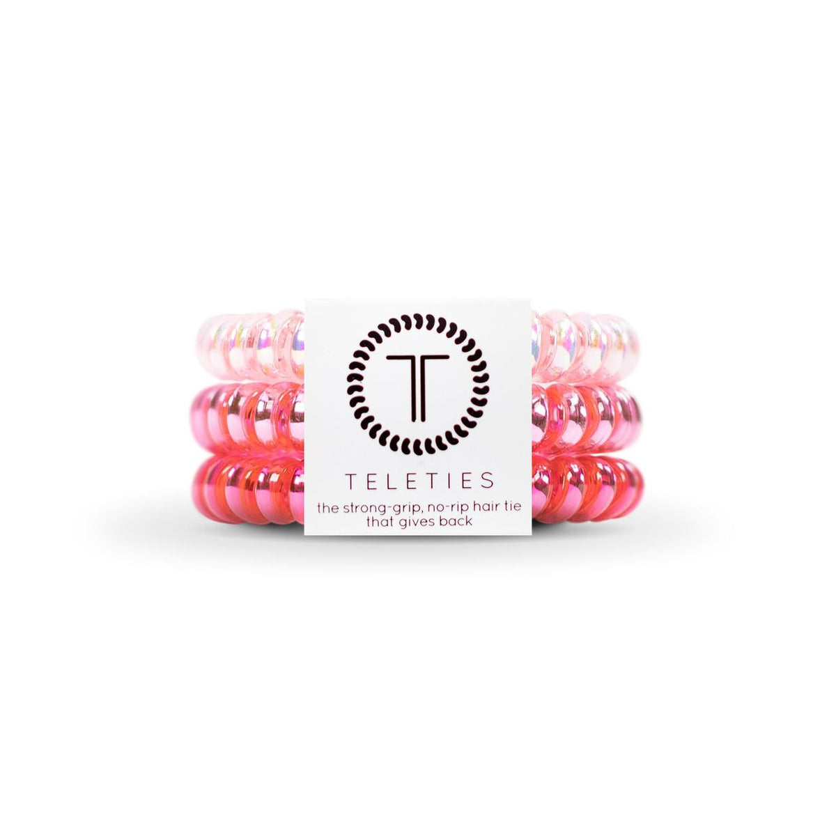 Teletie Small Hair Ties - Think Pink