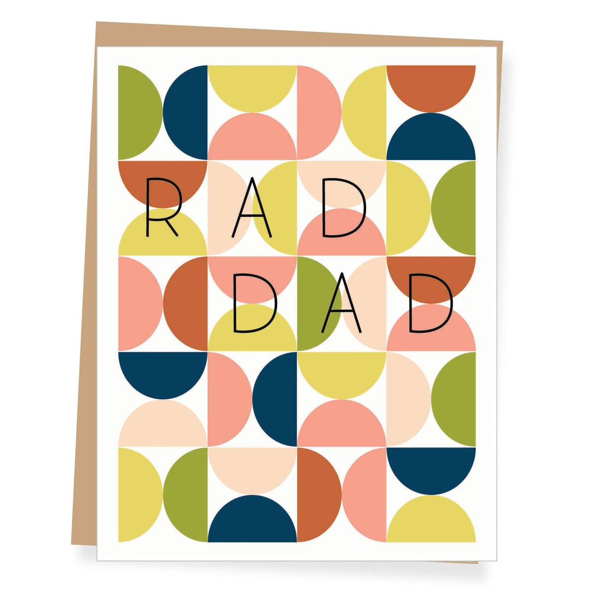 Rad Dad Greeting Card