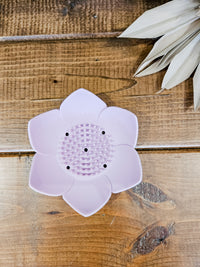 Shower Steamer Lotus Tray - Petal Pink