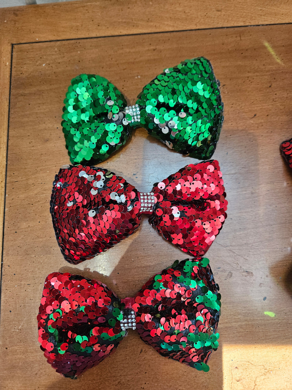 Sequins Bow Hair Clip- 3 Styles