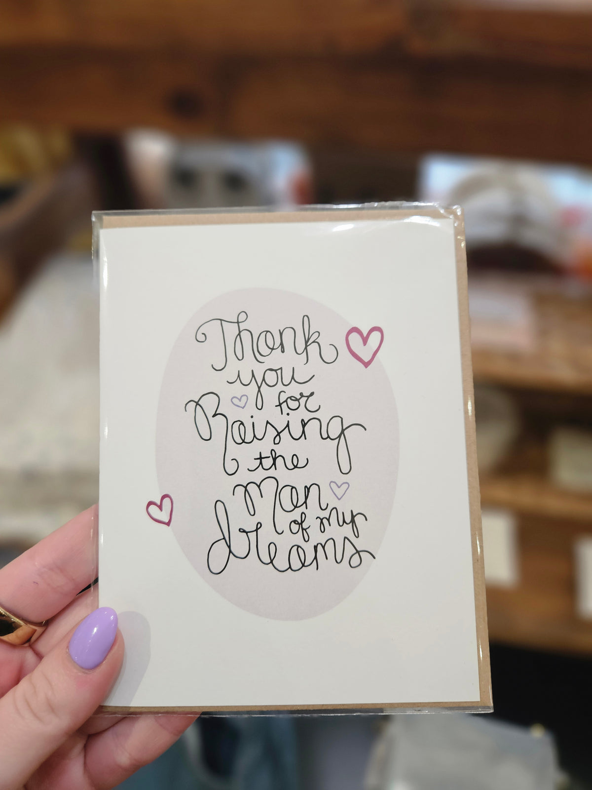 Man Of My Dreams Card