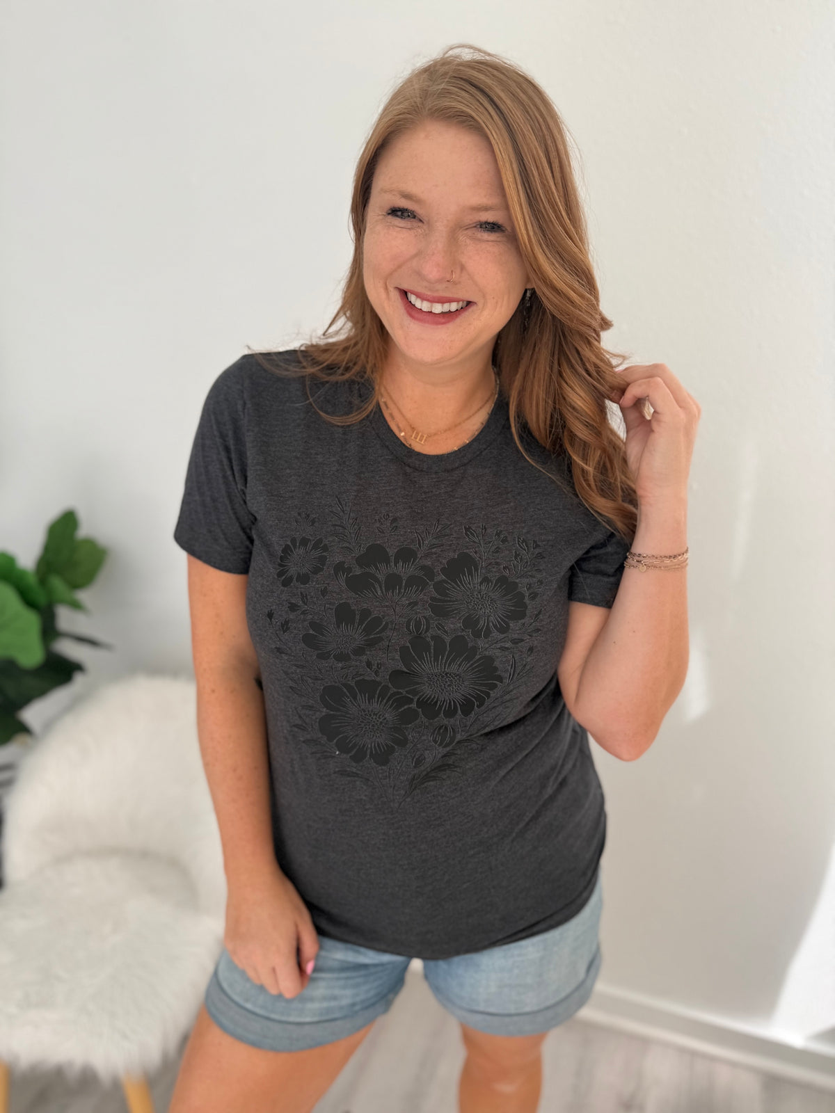 Midnight Bloom Tee