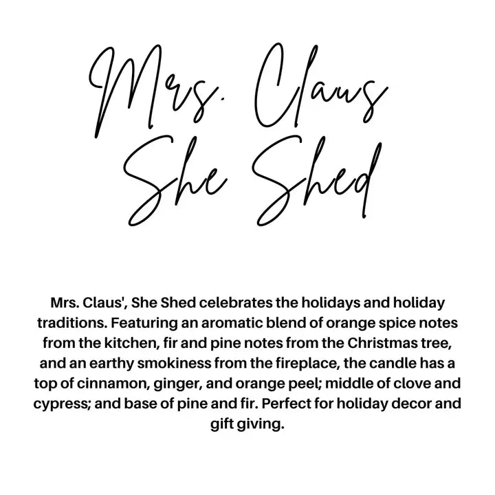 Mrs. Claus's She Shed Linen Spray