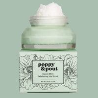 Poppy & Pout Lip Scrub - Sweet Mint