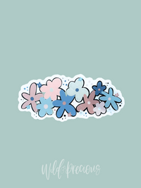 Colorful Flowers Sticker
