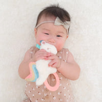 Itzy Ritzy Rattle Pal™ Plush Rattle Pal with Teether - Unicorn - NR