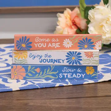 Slow & Steady Mini Stick Sign